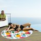 thumbnail image 4 of Toalla de playa, toallas de baño, toalla de playa circular de frutas tropicales, toallas de microfibra extragrandes, súper absorbentes, de secado rápido, manta de piscina, toalla para niños y adultos,, 4 of 4