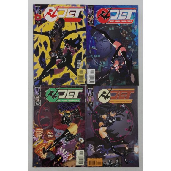 Jet #1-4 VF/NM complete series Dan Abnett - Backlash Crimson ; Wildstorm