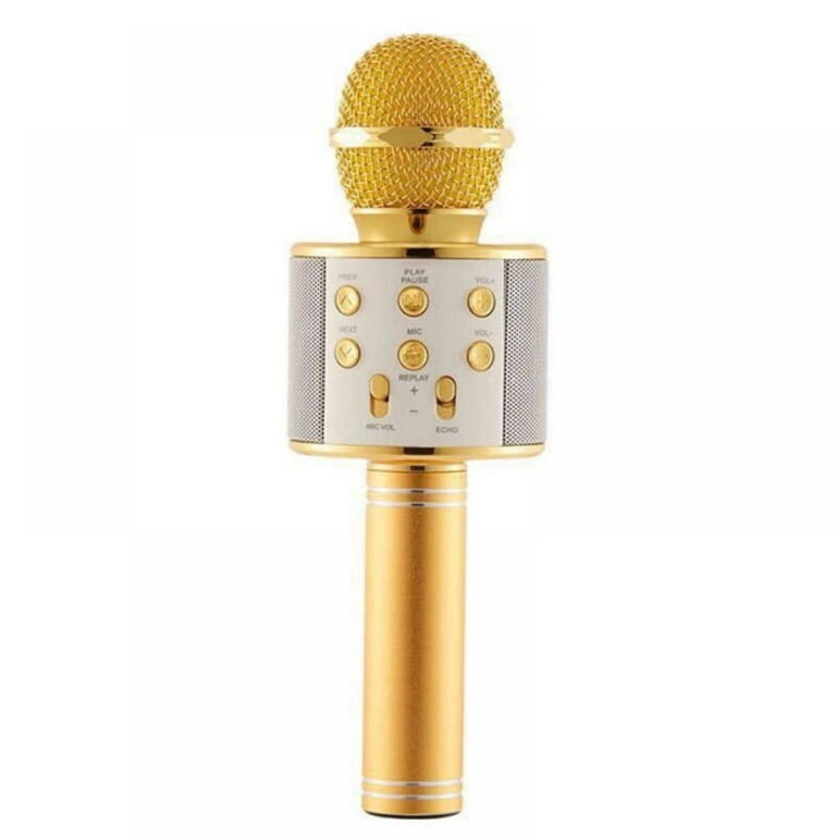 M37 - Bluetooth Karaoke Microphone Wireless - Bluetooth Microphone Wireless  - Wireless Microphone Karaoke - Microphone for Kids - Carpool car Karaoke