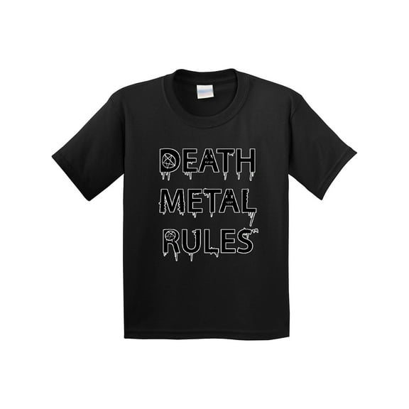 Inktastic Death Metal T-shirt Black Youth T-Shirt