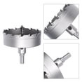 thumbnail image 4 of 85mm Carburo Agujero Cortador, TCT Agujero Sierras para 0,5mm-3mm Inoxidable Acero 5mm Metal Lámina, 4 of 4