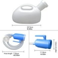 thumbnail image 3 of Clearance Under 8$, Kaireo Urinal, Other Cleaning Supplies, Portable Urinals for Men Women Urinal Bottle Spill Proof Reusable Male Female Pee Bottle Camping Toilet Thicken Men's Potty 2000 Ml 47, 3 of 9