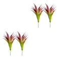 thumbnail image 1 of Plantas artificiales no tóxicas Injueey 2 piezas Rojo, 1 of 6