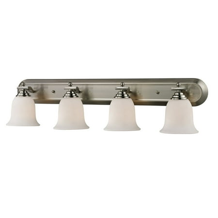 

4 Light Vanity Light in Spanish Style 36 inches Wide By 8 inches High Bailey Street Home 372-Bel-1177087