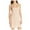 Khaki, variant on Hontri Women's Nightgowns & Sleepshirts under $10-Slit Nightgown,V-Neckline Cami Nightdress with Slit Women's Nightgown, Sleeveless Sleepshirt, Sleepwear, Pajamas