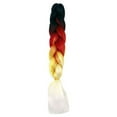 thumbnail image 1 of Xingzhi Gradient Color Women Braid Hair Large Braiding Hair Wigs High Temperature Fiber Synthetic Hair Extensions, 1 of 1