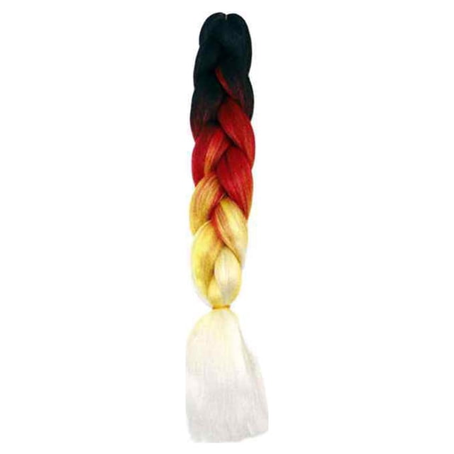 spellwife Gradient Color Women Braid Hair Large Braiding Hair Wigs High Temperature Fiber Synthetic Hair Extensions