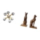 thumbnail image 5 of Figura decorativa moderna de gato en forma de esfera burbuja, ideal para mesa, escritorio, oficina, estantería, sala de estar o como sujetalibros en e, 5 of 8