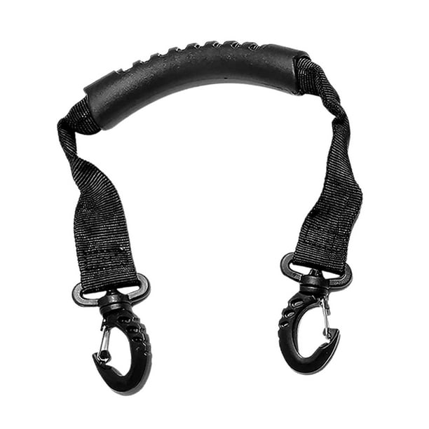 Correas portabotas de esquí Envolturas de esquí Corbatas Accesorios para equipos Portátil de servicio pesado 48cmx2.5cm Cola Correa de hombro para snowboard