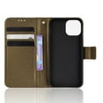 thumbnail image 2 of SaniMore for iPhone 13 PU Leather Case, Magnetic Closure Flip Wallet Cover with Wrist Strap Card Slot & Adjustable Kickstand All-Inclusive Protective Shockproof Wallet Shell, Copper, 2 of 6