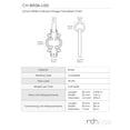 thumbnail image 4 of Rch Hardware Decorative Antique Solid Brass Chain For Hanging Lighting - Motif Unwelded Links (1 Foot), 4 of 4