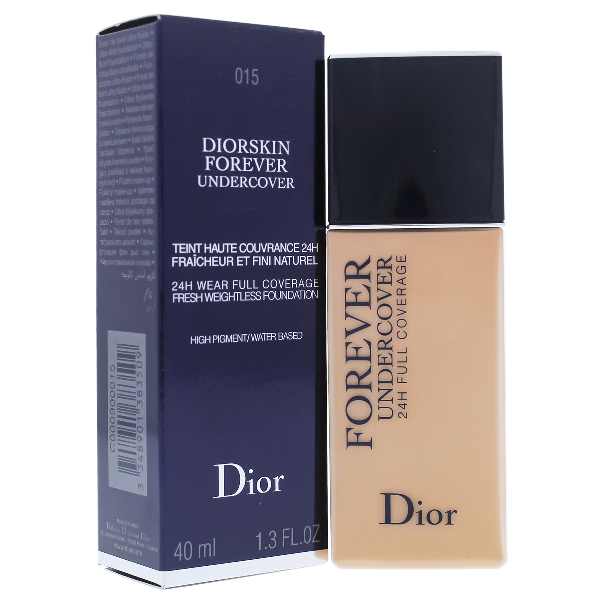 Dior Diorskin Forever Undercover Foundation 015 Tender Beige By Christian Dior For Women 1 3 Oz Found Walmart Com Walmart Com