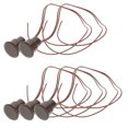 thumbnail image 4 of 5pcs plastic Recessed Magnetic Door Window Contacts Alarm Reed Switch (Black), 4 of 8