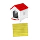 thumbnail image 3 of Gallinero tipo caja nido para la cría de pollos para granjas avícolas que ponen huevos rojo con estera, 3 of 9