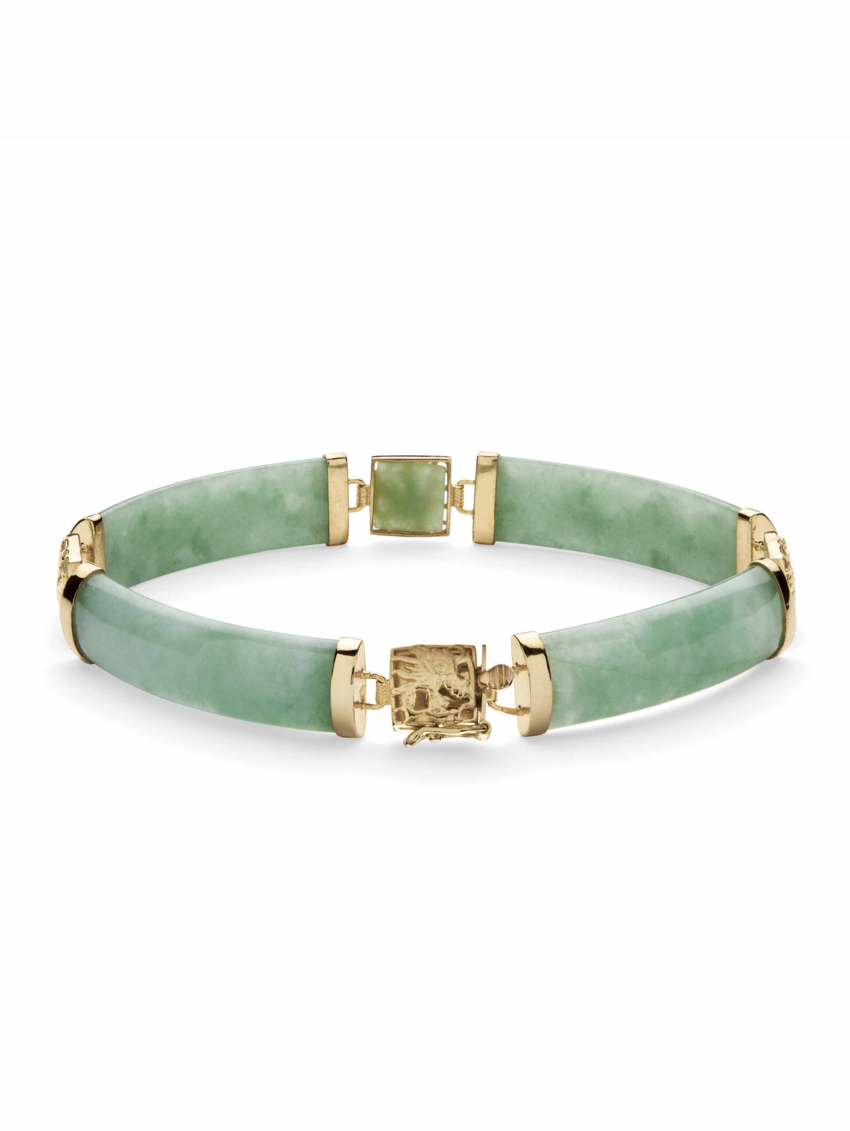 Top 82+ jade link bracelet super hot