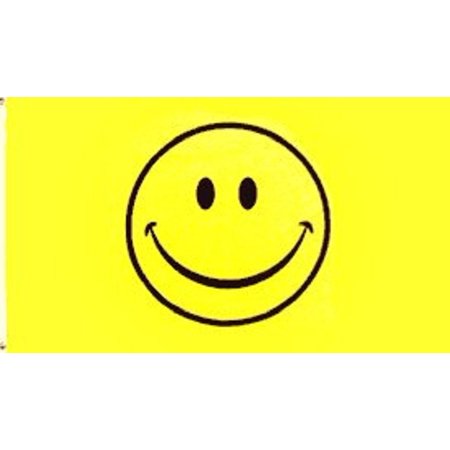 - Happy Face Flag Smiley Face Banner Smile Pennant New Indoor Outdoor 3x5 Foot