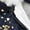 Navy, variant on Girls Winter Long Puffer Coat Thick Padded Soft Fleece Jacket with Hood(Pink,4-5Y)