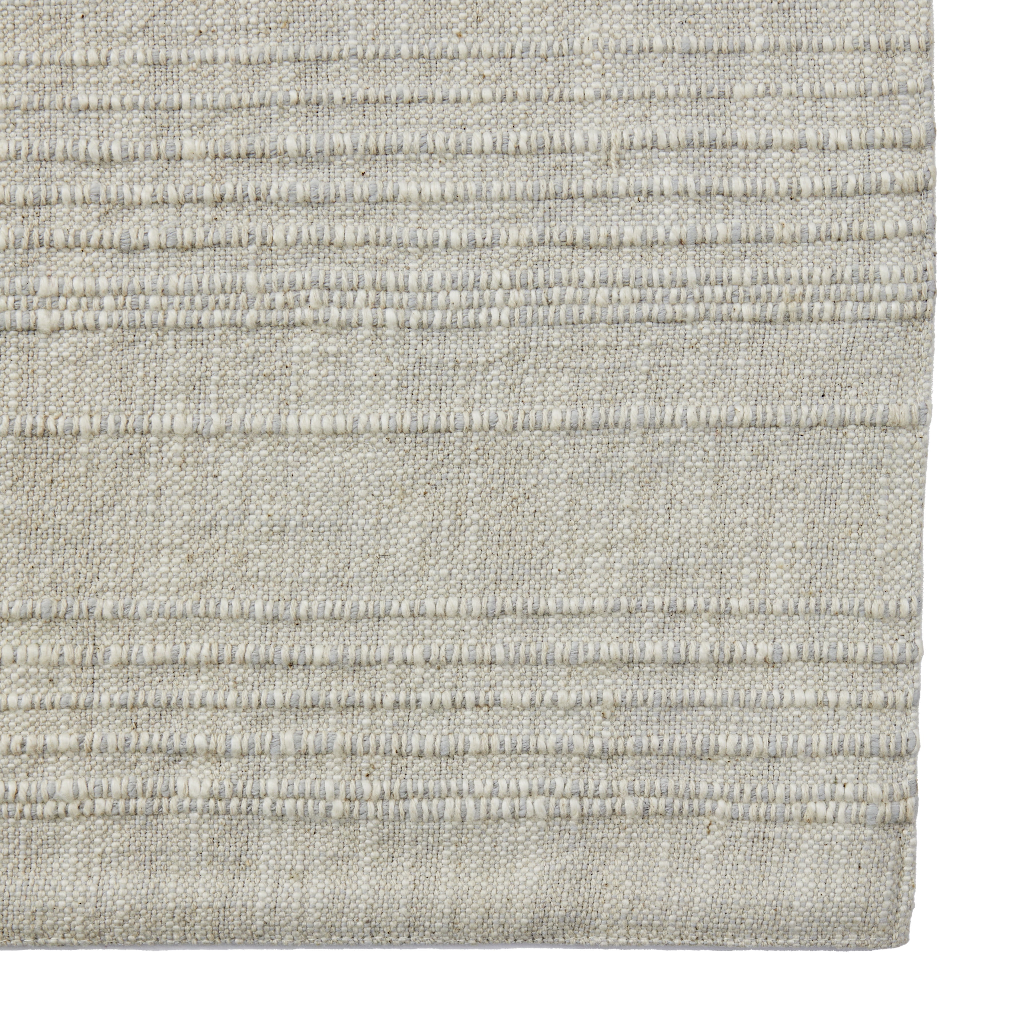 Better Homes & Gardens Beige and Gray Woven Table Runner - 14" x 90" - Soft Silver - 100% Cotton
