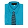 thumbnail image 3 of Chemise Habillée & Cravate pour Garçon - Turquoise, 12, 3 of 4