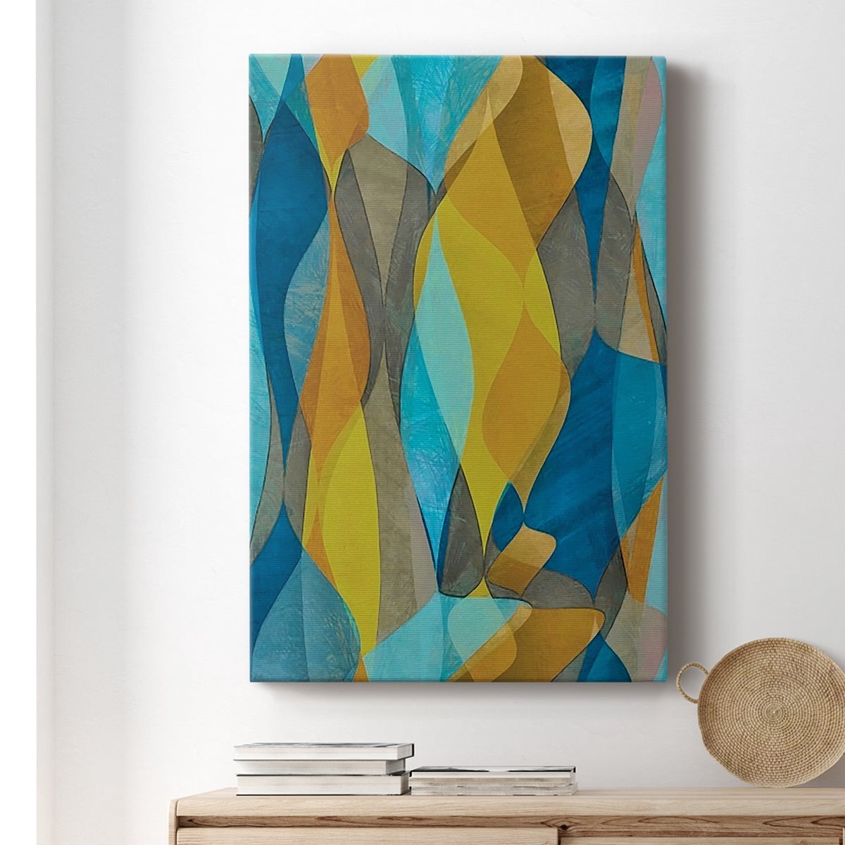 Colorful Cascade II Premium Gallery Wrapped Canvas - Ready to Hang