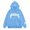 11-Blue322, variant on Zip Up Graphic Hoodie for Women Oversized Street Spring Hooded Jacket