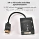 thumbnail image 4 of Cable Adaptador DP A VGA DVI Convertidor de Vídeo DP A Compatible con 1080P, Adecuado para Pro Air A, 4 of 5