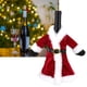 thumbnail image 4 of Diseño único Botella De Vino Bolsa Manga Decoración Del Hogar Regalos De Navidad Velvet Red Rojo, 4 of 7