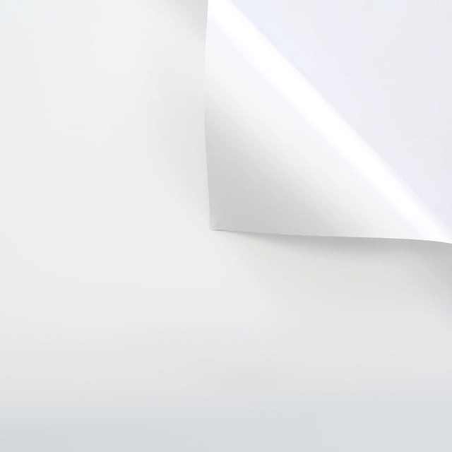 Nvzi matte solid color paper thickened opaque flower packaging paper, single color candy colored Eurasian paper, bouquet packaging paper (pearl white)