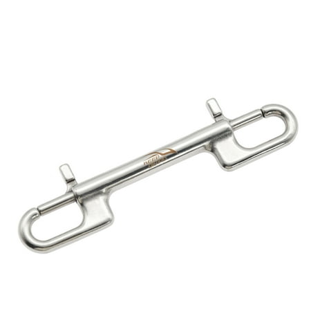 

Stainless Steel Detachable Bolt Snap Hook Swiveling Deep Diving Men Women Outdoor Underwater Watersport Hooks Gadgets BCD Double H