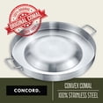 thumbnail image 2 of Comal Convexo Grande Concord Acero Inoxidable 21.25 Pulgadas, 2 of 7