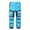 Light Blue, variant on Tarmeek Kids Hiking Pants Boys Girls Waterproof Snow Ski Pants Outdoor Winter Fleece Snowboard Pants Youth Elastic Waist Warm Wear-resistant Insulated Cargo Athletic Pants with Pockets 5-16T