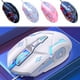 thumbnail image 5 of Ratón para juegos con cable, USB, para juegos y uso diario, 6 botones, 7 luces LED circulares y de respiración, 4 DPI ajustables hasta 3200 DPI, multifunción, ideal para juegos y oficina F, 5 of 7