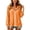 Orange_EK11, variant on Resicozy Linen Zip Up Hoodies for Women Lightweight Summer Blouses Cotton Linen Zip Up Hoodie Comfy Sweatshirt with Pockets Orange S