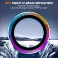 thumbnail image 4 of 2 Pcs Camera Lens Protector For Samsung S24 Ultra S23 Plus A55 A35 A15 9H Tempered Glass Screen Protector Cover Film Metal Ring Colorful Samsung S23, 4 of 6