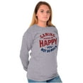 thumbnail image 4 of Gaming Makes Me Happy Long Sleeve TShirt Men Women Brisco Brands X, 4 of 6