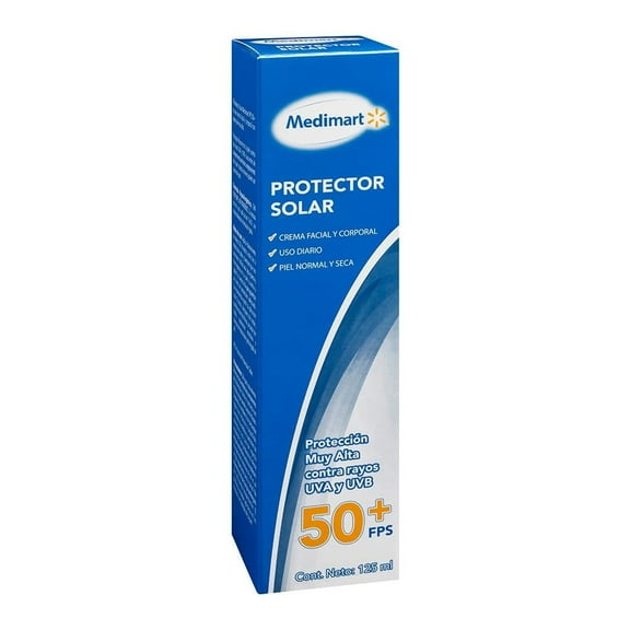 Protector solar Medimart 50+ FPS 125 ml