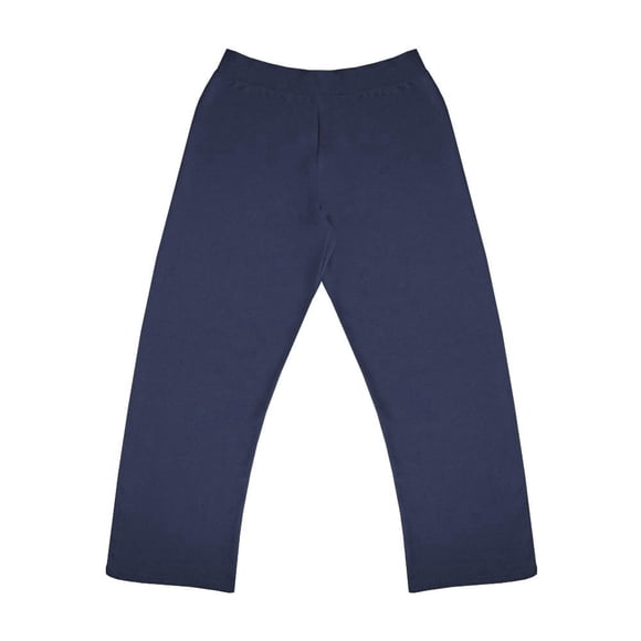 Pantalón tipo yoga Fruit Of The Loom Para mujer, de felpa, azul marino, talla CH