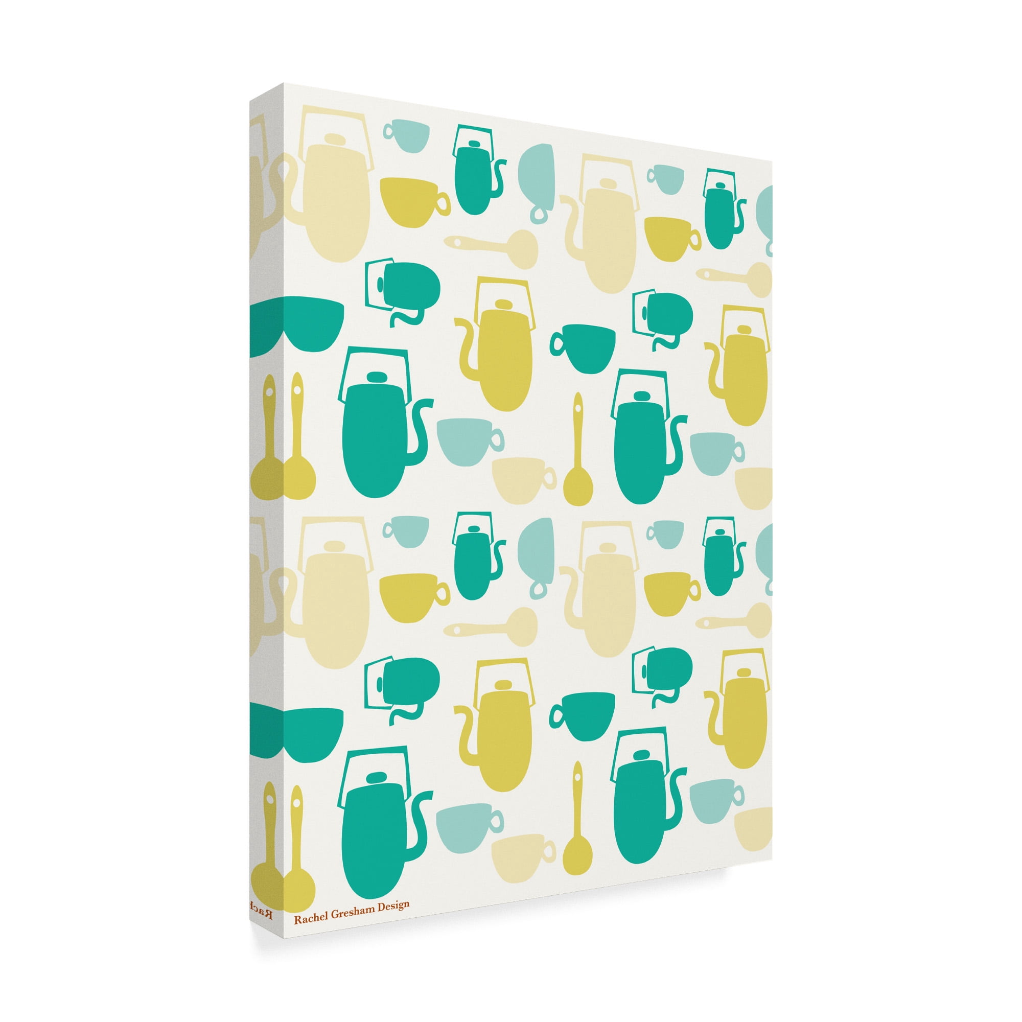 Trademark Fine Art 'Kitchen Pattern' Canvas Art by Rachel Gresham
