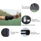 thumbnail image 3 of Set of 2 Adjustable Oxford Wrist and Ankle Weights, 5/10 kg Load, for Strength Training Exercises (Empty), 3 of 4