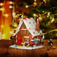 thumbnail image 4 of NEW Christmas Gingerbread House Building Block Set with Led Light,Winter Holiday Decoration Toys Children Gifts, 4 of 8