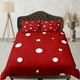 thumbnail image 1 of Juego de Funda Nórdica Roja Colcha, Ropa de Cama de Dormitorio con Funda de Almohada, 1 of 4