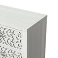 thumbnail image 5 of STYLIVIA 6-Drawer Dresser with Laser-Cut Drawer Fronts Pearl White 45.4"W x 15.7"D x 32"H, 5 of 13