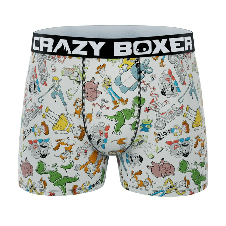 CRAZYBOXER Toy Story All Characters; Men's Boxer Briefs, 3-Pack