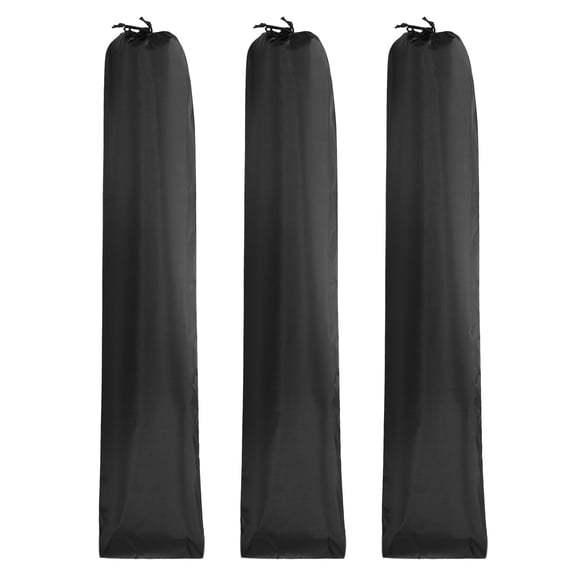 3 pcs Camp Chair Replacement Bag 39" x 8" Nylon Carrying Bag Outdoors Folding Chair Cover Tripod Case Black