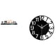 thumbnail image 1 of Escultura de pared,Escultura decorativa de pared con flores de metal estilo bohemio,Reloj de pared grande,Reloj de pared acrílico silencioso moderno,Reloj de pared grande para, 1 of 8