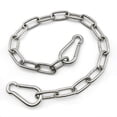 thumbnail image 2 of Hamaca con bandeja fija de acero inoxidable, bolsa de arena, hebilla fija, accesorios de hardware para yoga, pilates, columpio, fitness, gancho redondo, 2 of 2