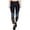 Black, variant on Under Armour Women's HeatGear Shine Ankle Crop Compression Tights