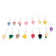 thumbnail image 5 of 15 Uds Pequeños Sombreros de Punto de Navidad Exquisitos Innovadores Lindos y Elegantes Pequeños Sombreros de Muñeca de Punto para Manualidades DIY Muñecos de árbol de Navidad, 5 of 14