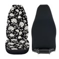 thumbnail image 6 of POLERO Black Floral Print Front Seat Cover for Van, 2 Pack Breathable Car Seat Covers Anti-Scratch Wrap Around Fit Vehicle Seat Covers, 6 of 13