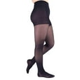 thumbnail image 3 of Medi Sheer & Soft Pantyhose, CT, (Size: II) 15-20mmHg Ebony, 3 of 5